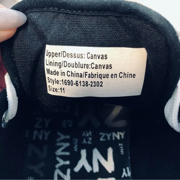 Zoo York Sneaker Mens 12 Black Skateboarder Lace Up Casual Comfort Runner LowTop - Picture 7 of 15